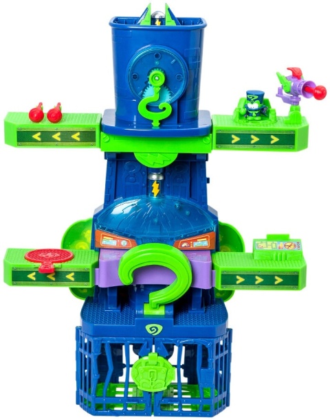 SUPERTHINGS Zestaw ENIGMA TOWER Wieża Wyrzutnia Figurka Światło Dźwięk