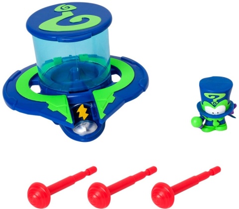 SUPERTHINGS Zestaw ENIGMA TOWER Wieża Wyrzutnia Figurka Światło Dźwięk