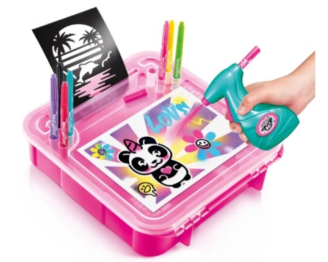 PROJEKT ART Walizeczka małej artystki Zestaw Kreatywny Elektroniczny Aerograf EPEE