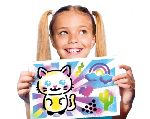 PROJEKT ART Walizeczka małej artystki Zestaw Kreatywny Elektroniczny Aerograf EPEE