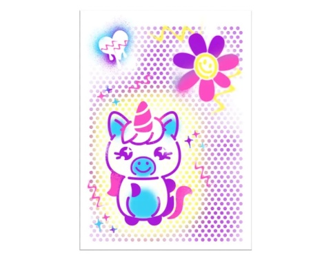 PROJEKT ART Walizeczka małej artystki Zestaw Kreatywny Elektroniczny Aerograf EPEE