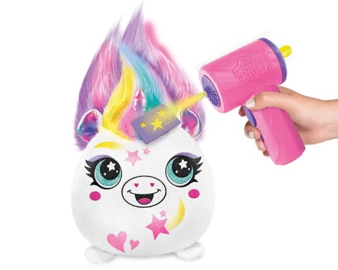 PROJEKT PLUSZ Zestaw Fryzurki JEDNOROŻEC KSIĘŻNICZKA z elektronicznym Aerografem