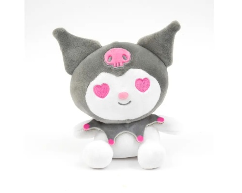 HELLO KITTY Maskotka KUROMI SZARA Pluszak Przytulanka Macedonia 32cm EPEE