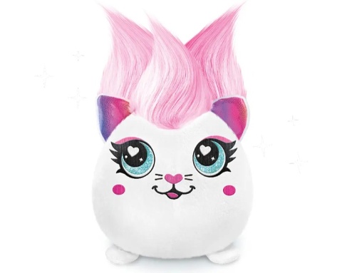 PROJEKT PLUSZ Zestaw Fryzurki KOTEK KLEJNOTKA z elektronicznym Aerografem