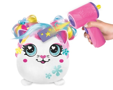 PROJEKT PLUSZ Zestaw Fryzurki KOTEK KLEJNOTKA z elektronicznym Aerografem