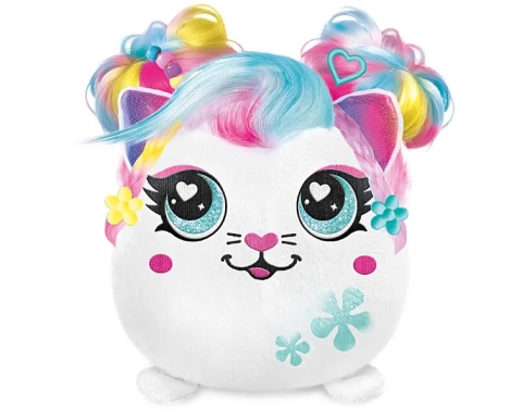 PROJEKT PLUSZ Zestaw Fryzurki KOTEK KLEJNOTKA z elektronicznym Aerografem