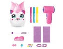 PROJEKT PLUSZ Zestaw Fryzurki KOTEK KLEJNOTKA z elektronicznym Aerografem
