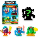 PIRATIX CRAZY JUNGLE Figurka 4pak Figurki Zestaw 4 figurek NEON