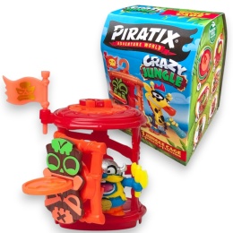 PIRATIX CRAZY JUNGLE Figurka Jungle Cage Klatka Niespodzianka 1szt.