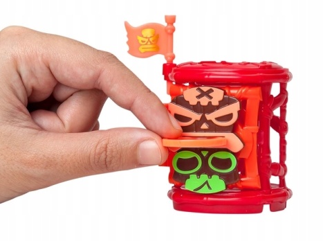PIRATIX CRAZY JUNGLE Figurka Jungle Cage Klatka Niespodzianka 1szt.
