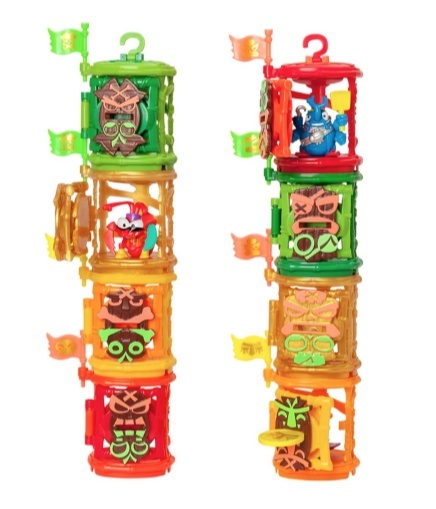 PIRATIX CRAZY JUNGLE Figurka Jungle Cage Klatka Niespodzianka 1szt.