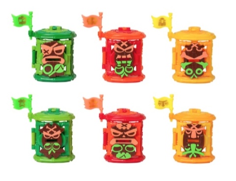 PIRATIX CRAZY JUNGLE Figurka Jungle Cage Klatka Niespodzianka 1szt.