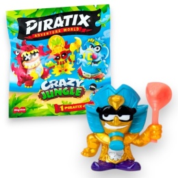 PIRATIX Figurka CRAZY JUNGLE Figurka Saszetka Niespodzianka 1szt.