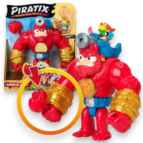 PIRATIX Figurka GORILLA BROS Goryl Boom Ben MAGIC BOX