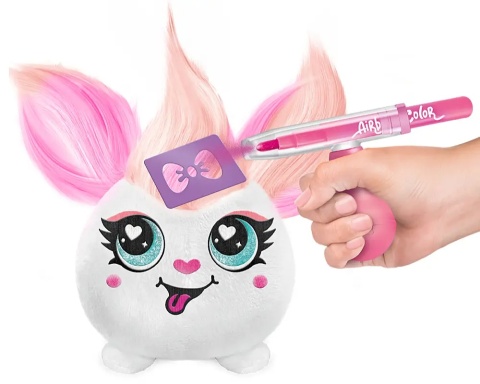 PROJEKT PLUSZ Zestaw Fryzurki ISKIERKA z ręcznym Aerografem