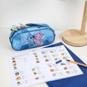 Piórnik szkolny STITCH jednokomorowy 22cm