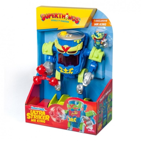 SUPERTHINGS Zestaw Kazoom Power ROBOT ULTRA STRIKER Figurka MR KING