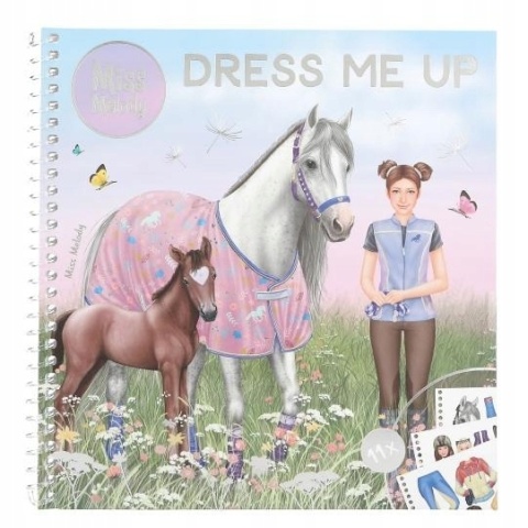 Zestaw Kreatywny MISS MELODY Konie Dress Me Up