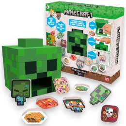 Zestaw Kreatywny NAKLEJKOMAT 3D MINECRAFT do tworzenia naklejek