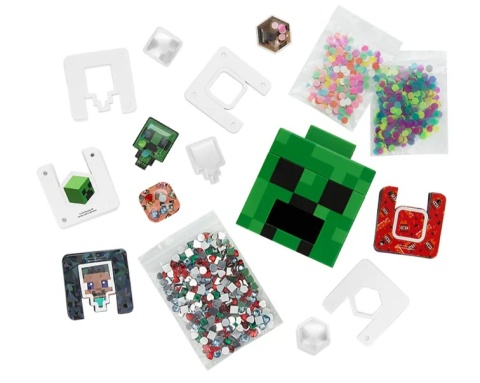 Zestaw Kreatywny NAKLEJKOMAT 3D MINECRAFT do tworzenia naklejek