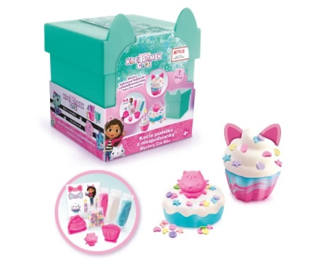 KOCI DOMEK GABI Kocie Zielone PUDEŁKO NIESPODZIANKA Plastelinowa Masa