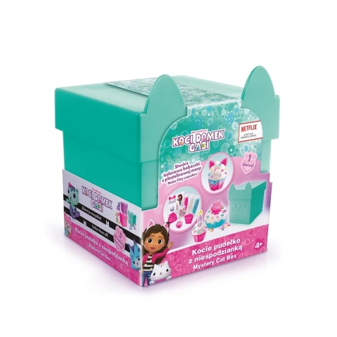 KOCI DOMEK GABI Kocie Zielone PUDEŁKO NIESPODZIANKA Plastelinowa Masa