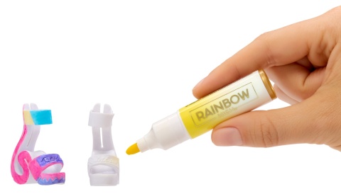 RAINBOW HIGH AIRBRUSH CREATE Lalka GREEN z zielonymi oczami Aerograf MGA