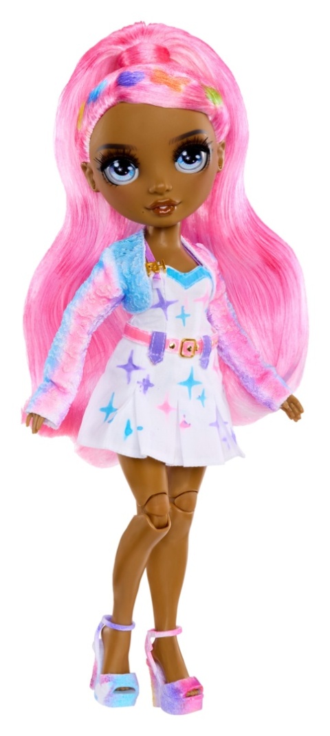 RAINBOW HIGH AIRBRUSH CREATE Lalka GREY z szarymi oczami Aerograf MGA