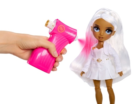 RAINBOW HIGH AIRBRUSH CREATE Lalka GREY z szarymi oczami Aerograf MGA