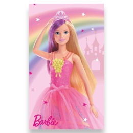 Ręcznik BARBIE 30x50 do rąk, twarzy dla dzieci