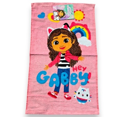 Ręcznik KOCI DOMEK GABI 30x50 do rąk, twarzy dla dzieci