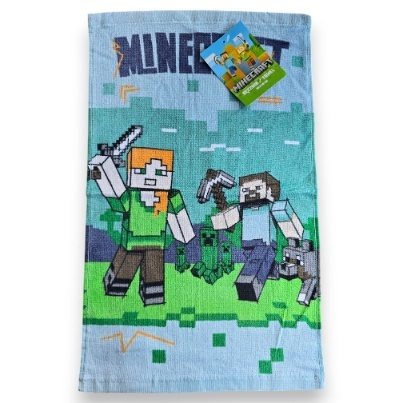 Ręcznik MINECRAFT 30x50 do rąk, twarzy dla dzieci