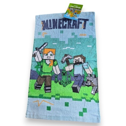 Ręcznik MINECRAFT 30x50 do rąk, twarzy dla dzieci