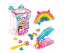 Masa Plastyczna KOCI DOMEK GABI Moje tęczowe kreacje Biała