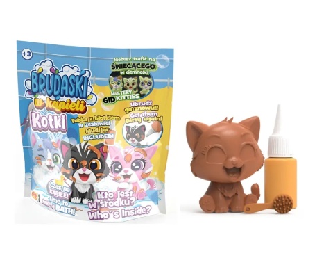 BRUDASKI W KĄPIELI Saszetka Niespodzianka KOTEK + BŁOTKO