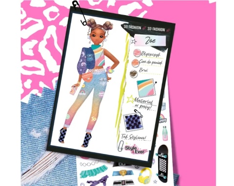 STYLE4EVER Zestaw PROJEKT MODA Portfolio Nowa Wersja