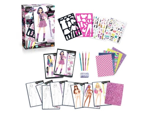 STYLE4EVER Zestaw PROJEKT MODA Zestaw Projektantki STYLIZACJE NA CO DZIEŃ