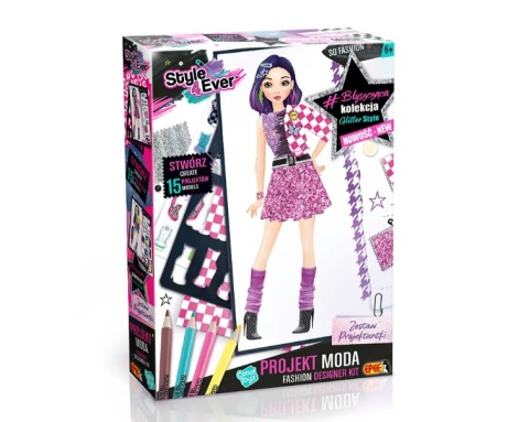 STYLE4EVER Zestaw PROJEKT MODA Zestaw Projektantki STYLIZACJE NA CO DZIEŃ
