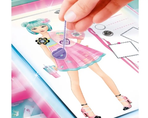 STYLE4EVER Zestaw PROJEKT MODA PRACOWNIA Podświetlana Tablica