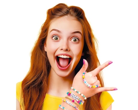 STYLE4EVER Zestaw PROJEKT GLAM Zakręcony Kreator Bransoletek Maszynka