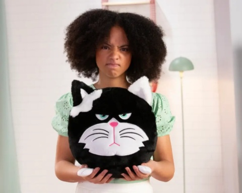 ZŁODOMORY Maskotka GŁODOMORRA Czarna Kotka Plusz 31cm