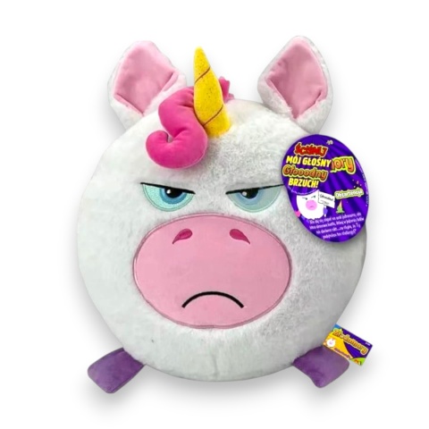 ZŁODOMORY Maskotka OBŻARTENCJA Jednorożec Plusz 31cm