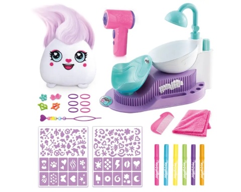 PROJEKT PLUSZ Zestaw Fryzurki SALON PIĘKNOŚCI Myjka Aerograf