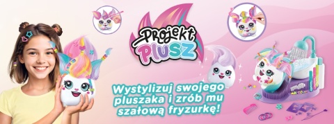 PROJEKT PLUSZ Zestaw Fryzurki SALON PIĘKNOŚCI Myjka Aerograf