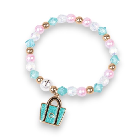 Zestaw do tworzenia bransoletek Juicy Couture Luxury Bag Niebieska MAKE IT REAL