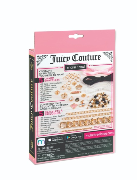 Zestaw do tworzenia bransoletek Juicy Mini Chains & Charms MAKE IT REAL