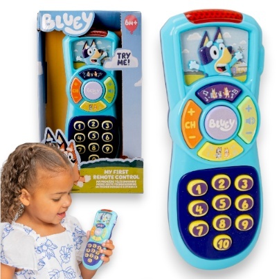 BLUEY Grający pilot Zabawka edukacyjna dla dzieci