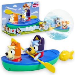 BLUEY I BINGO KAJAK Z WIOSŁAMI Zabawka do kąpieli