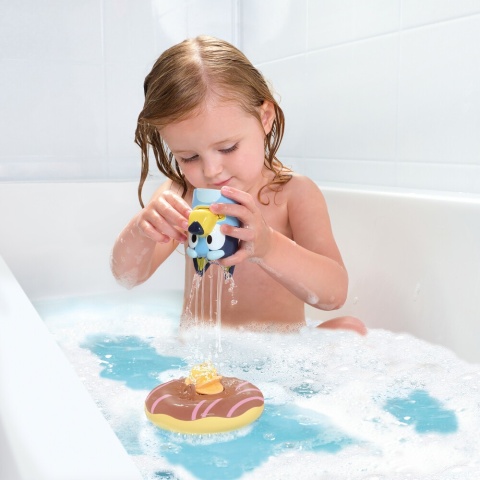 BLUEY I BINGO PŁYWAJĄCE ZWIERZAKI Zabawka do kąpieli TOMY TOMIES