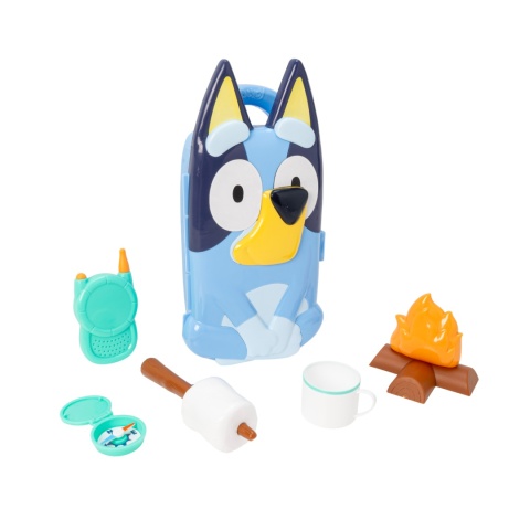 BLUEY Walizeczka Odkrywcy ZESTAW WALIZKA Bluey Bingo